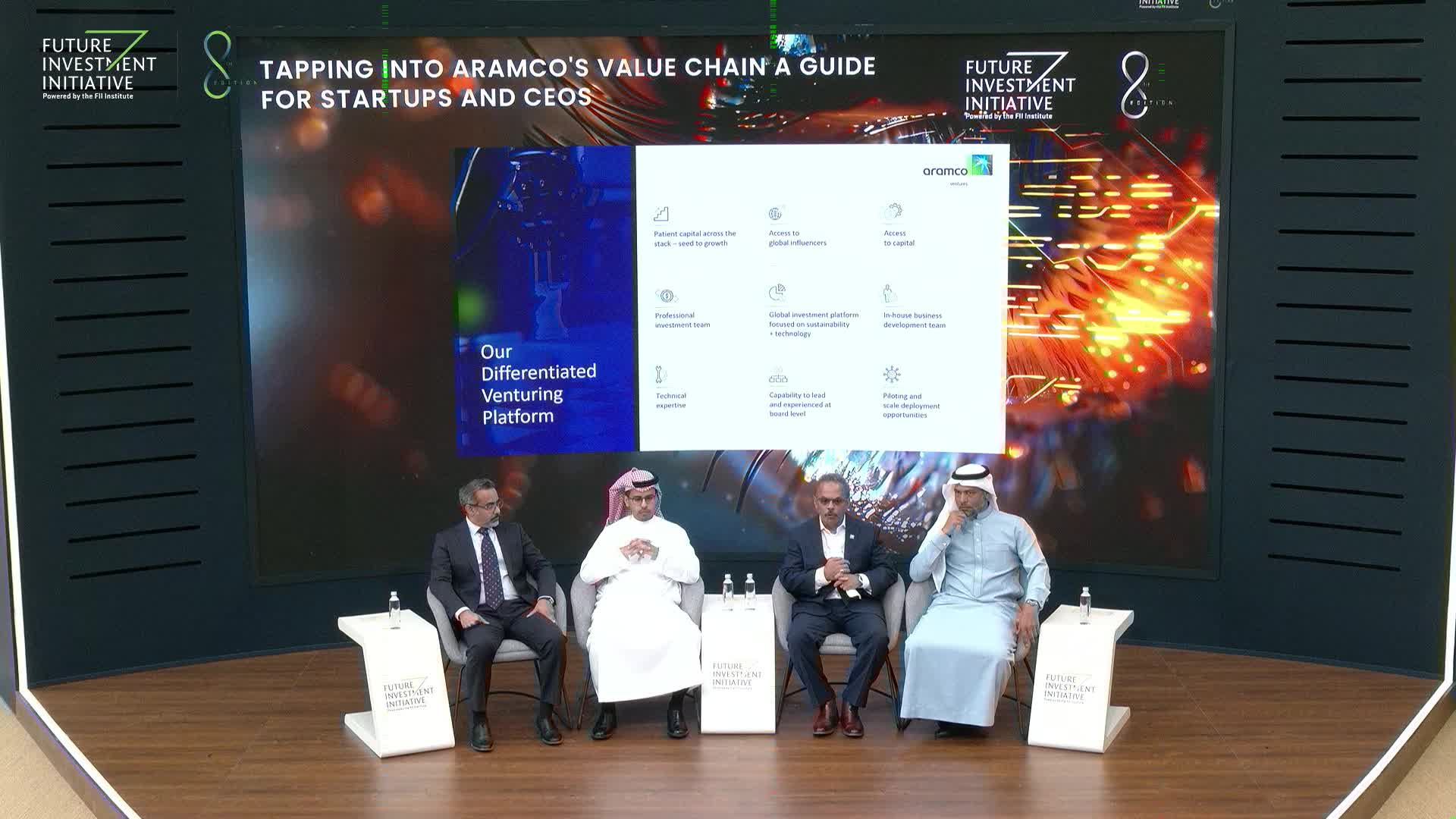 TAPPING INTO ARAMCO'S VALUE CHAIN: A GUIDE FOR STARTUPS &amp; CEOs, PRESENTED BY ARAMCO VENTURES &amp; WA&rsquo;ED VENTURES